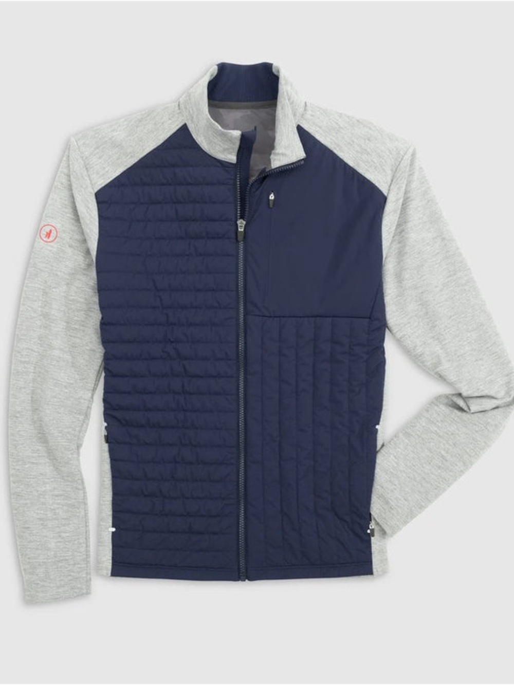johnnie-O Navy Front with Gray Sleeves Hybrid Jacket
